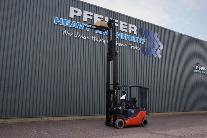 Forklift Toyota 8FBM16T Valid inspection, *Guarantee! Electric, 55