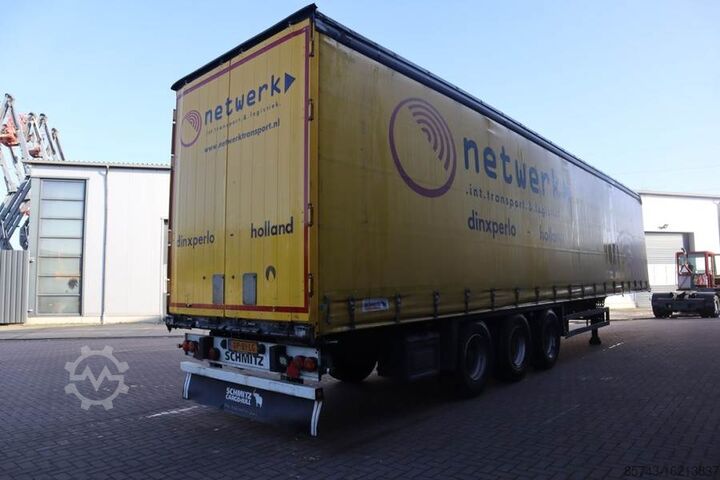 Curtain sided Schmitz Cargobull SCB3ST CoC Documents, TuV Loading Certif