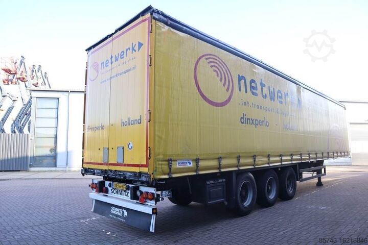 Curtain sided Schmitz Cargobull SCB3ST CoC Documents, TuV Loading Certif