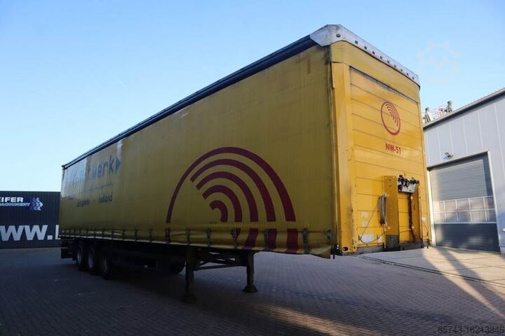 Curtain sided Schmitz Cargobull SCB3ST CoC Documents, TuV Loading Certif