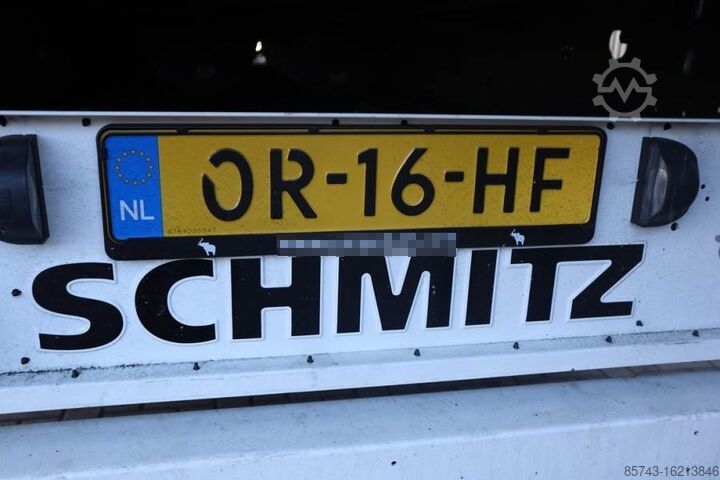 Curtain sided Schmitz Cargobull SCB3ST CoC Documents, TuV Loading Certif