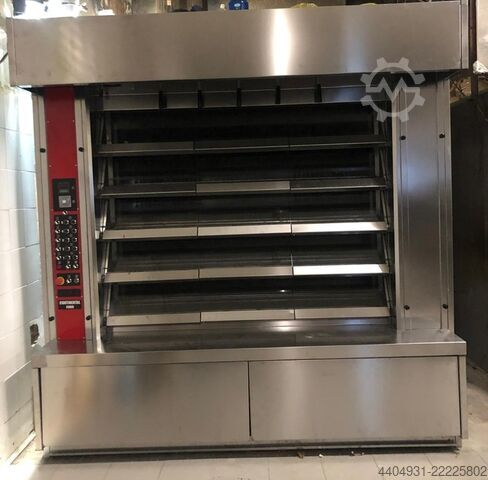 Wood, gas, and oil deck oven with 15 openings Continental Forni Continental Forni