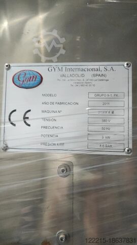 GYM Internacional Grupo 9-1. PK Abfülllinie für PET (Einweg) (2011) GYM Internacional Abfülllinie für PET (Einweg)
