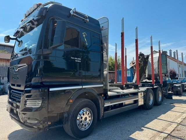 Logging truck MAN TGX 26.580