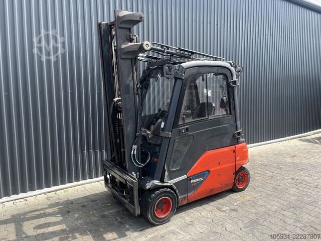 Electric 4-wheel forklift Linde E20PL-02