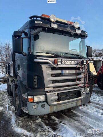 Kipper Scania R560 6x4 snow-prepared tipper truck