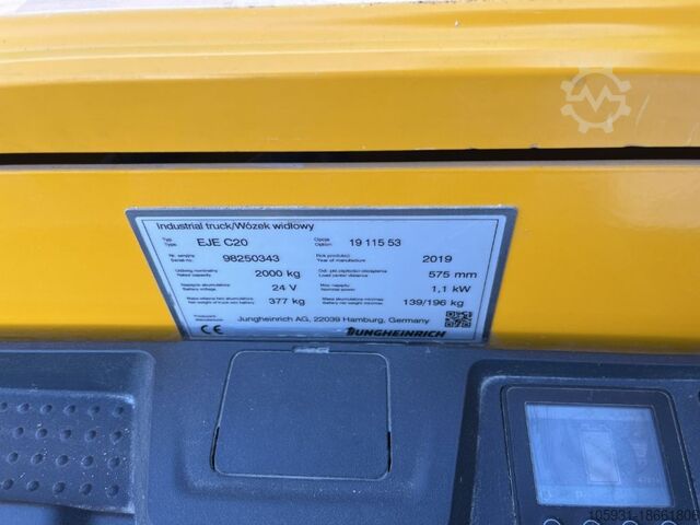 Electric Pallet Truck Jungheinrich EJEC20