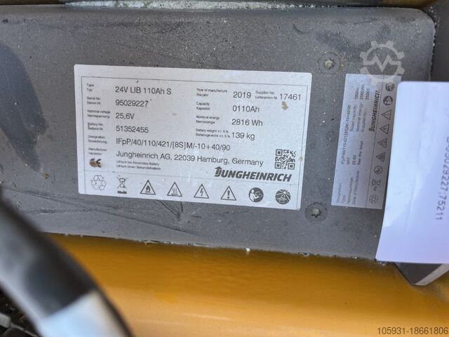 Electric Pallet Truck Jungheinrich EJEC20