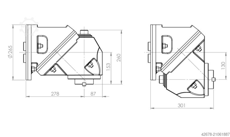 Universal milling head EMENA V 2 - ISO 50