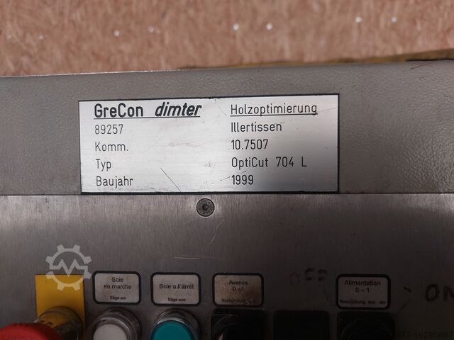 Cross-cut line optimization WEINIG Opticut 704 L