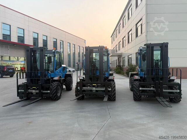 Terrain Forklift 3,5T EUR5 4x4 with CE Largotec 