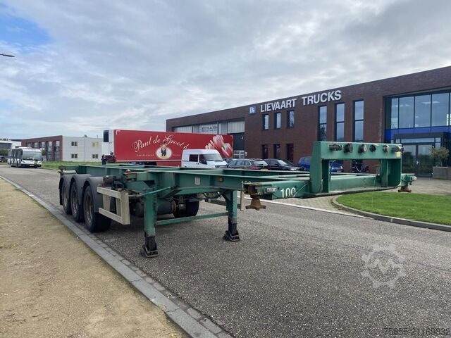 Containertransport Renders RPS 12.27 20/30 FT Chassis / BPW Axles / Lifaxl...