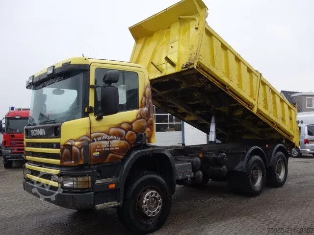 3-Seiten-Kipper Scania P124-360 124-360  6x6 manual fuelpump