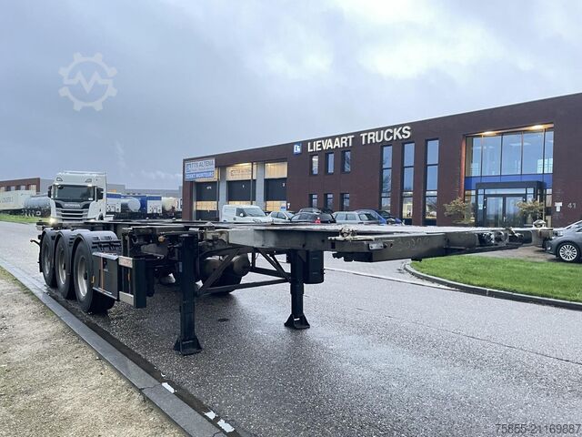 Containertransport Groenewegen 30CC-14-27 20/30 FT Tank / ADR / NL Trailer