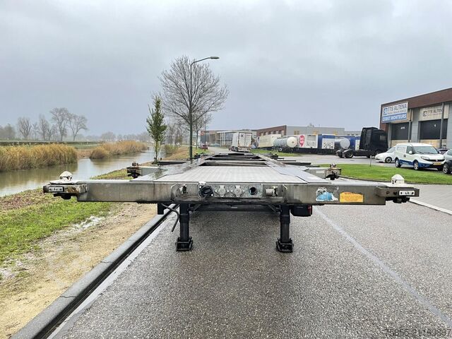Container transport Groenewegen 30CC-14-27 20/30 FT Tank / ADR / Lift-Axle / NL...