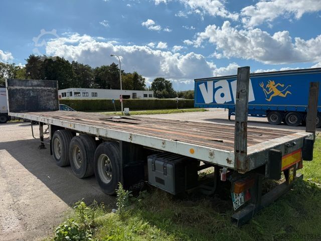 Open semitrailer KAISER BLATT gefedert / STEEL suspension LAMES