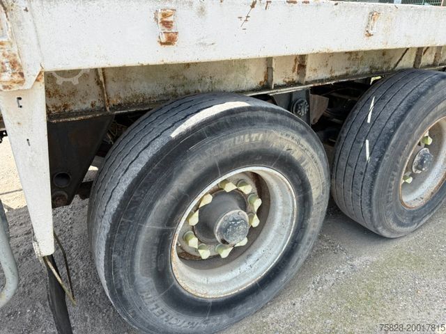 Open semitrailer KAISER BLATT gefedert / STEEL suspension LAMES