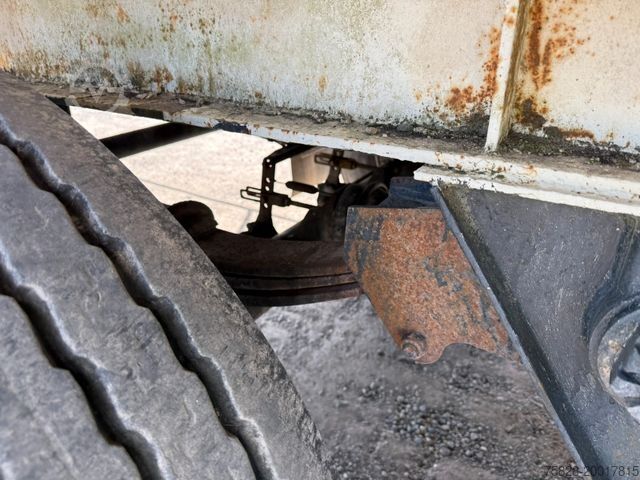 Open semitrailer KAISER BLATT gefedert / STEEL suspension LAMES