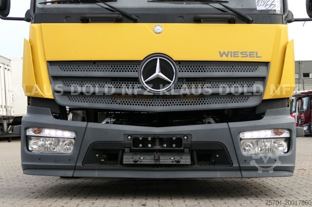 Wechselfahrgestell LKW MERCEDES-BENZ KAMAG WBH 25 P Wiesel Wechselhubwagen BDF Log.