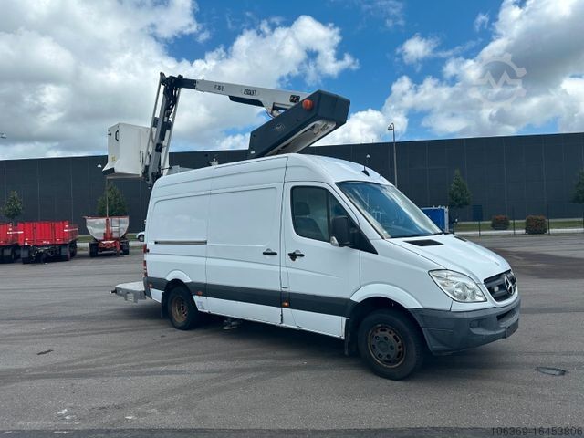 Working platform truck MERCEDES-BENZ Sprinter 516 CDI Versalift ET-36-LF 13,7 m.