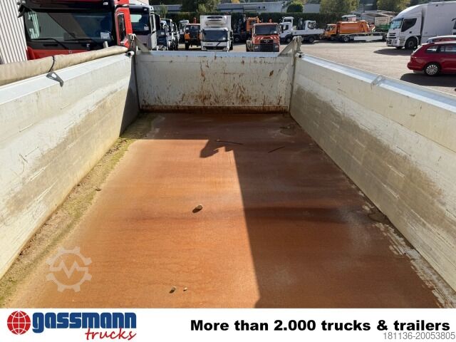 Three-way tipper trailer Schmitz ZKI 18-4.9, Alu-Bordwände, ca. 10m³