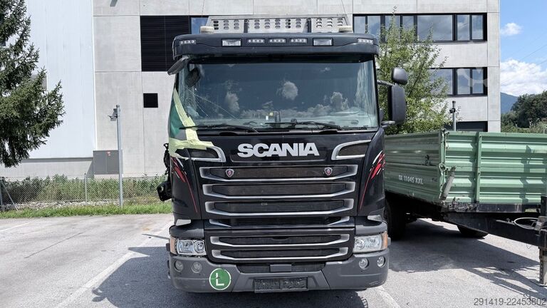 Logging truck SCANIA R490 6x4 Holzlkw mit Epsilon Kran Bj 2017