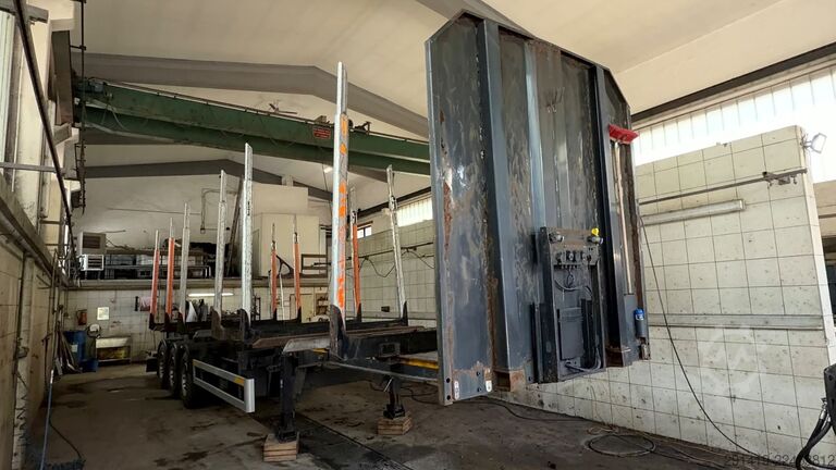 Log semitrailer SCHWARZMÜLLER S1 / Y170 / BA0 Holz Auflieger Bj 2011