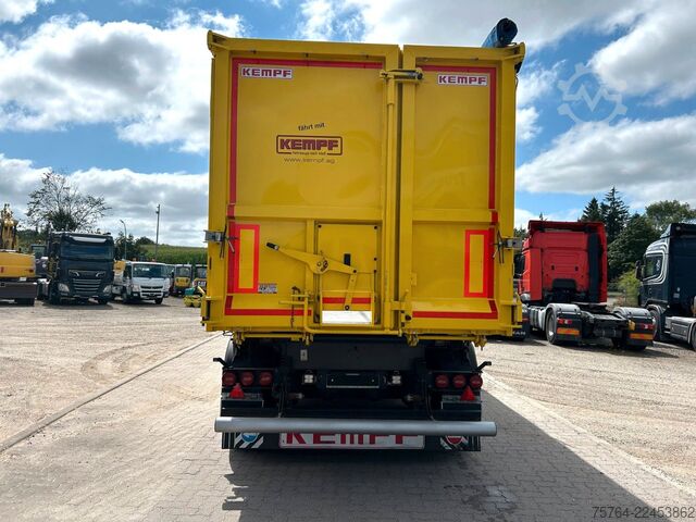 Tipper semitrailer KEMPF ca. 53m³ Kippauflieger / Kombitür /Palettenbreit