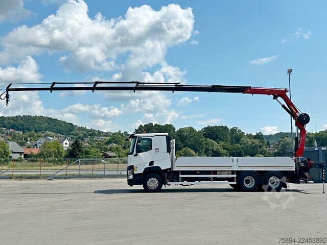 Truck mounted crane RENAULT C 460 * HMF 1510 K6 + FUNK * 6x4