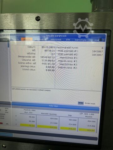 Vertical machining center HAAS VF-4