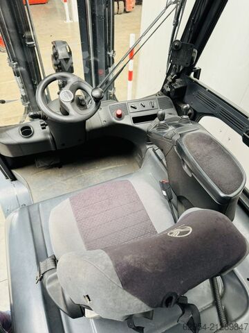 Elektro 4 Rad-Stapler Linde E 50 HL-01 Kabine Triplex STVO Batterie Bj.21 ZVG