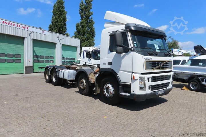 Chassis with cab Volvo FM 12.380 8x4  FULL SPRING. France truck !  100...