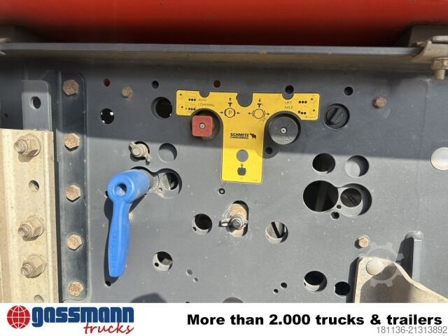Tipper semitrailer Schmitz SKI 24 SL 7.2, Stahlmulde ca. 28m³, Liftachse,