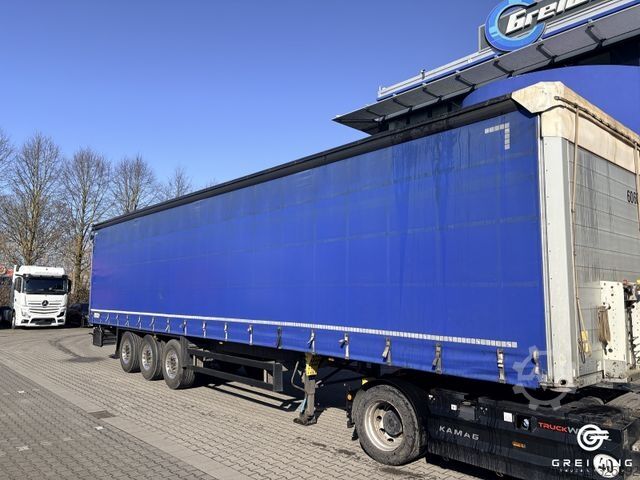 Open semitrailer with tarp SCHMITZ CARGOBULL SCS 24/L - 13.62 E B, ALCOA