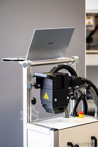 Mobile fiber laser LAS 23 30 Watt Systemtechnik Hölzer GmbH Mobiler Faserlaser mit 30Watt - LAS23