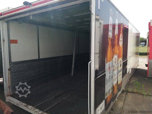 Van body transporting drinks  