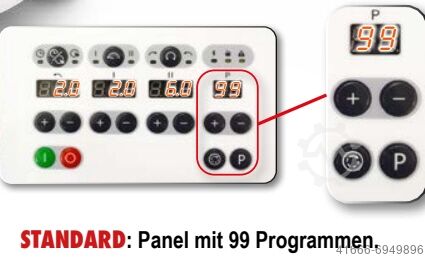 Spiralknetmaschine für 15 - 200 kg Teig Sinmag Spiralo XL SM2-200A