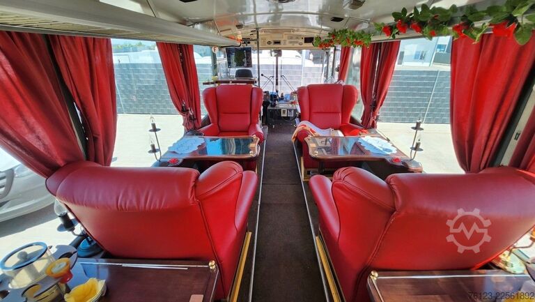 Bus VOLVO Party Gaudi Bus Ex Schweizer Postbus Lauber Aufb