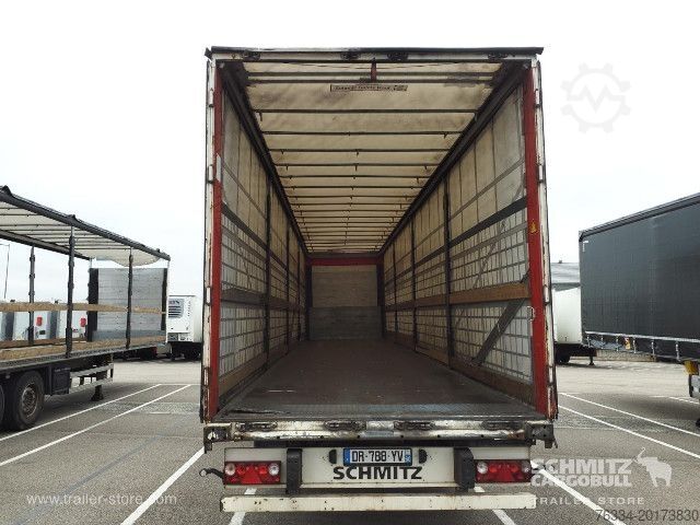 Open semitrailer with tarp Schmitz Cargobull Semitrailer Curtainsider Standard