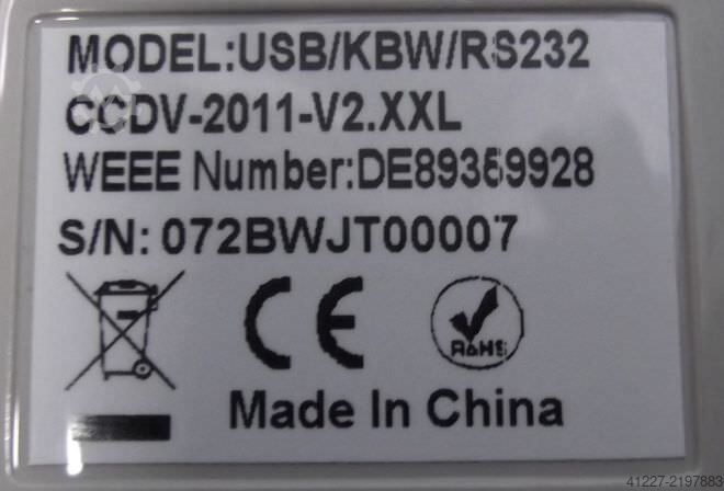 Barcode scanner RoHS USB/KBW/RS232