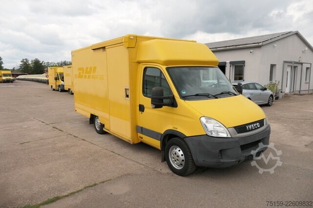 Transporter mit Koffer iveco Daily 35 S11 C30C AUTOMATIK KAMERA MAXI Regale DURCHGANG