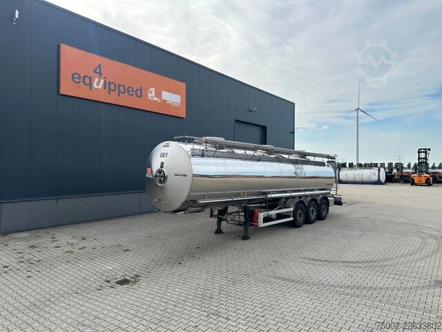 Food tanker Magyar FOOD / 31.000L / 3-COMP / EMPTY WEIGHT: 7.160KG...