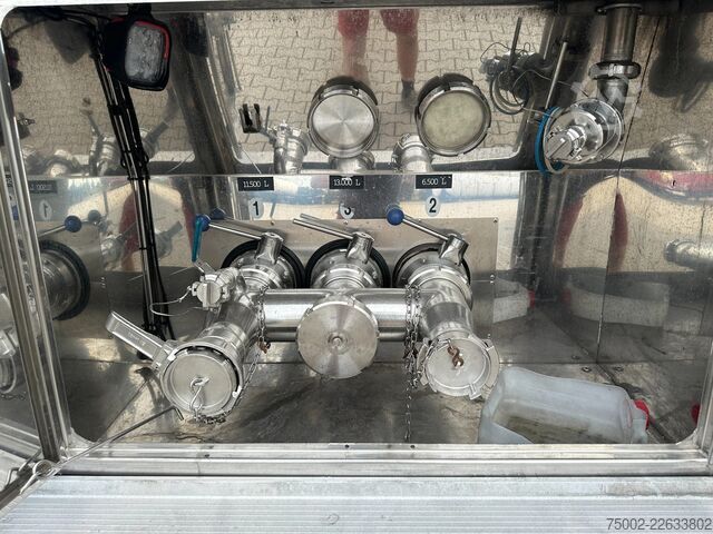 Food tanker Magyar FOOD / 31.000L / 3-COMP / EMPTY WEIGHT: 7.160KG...