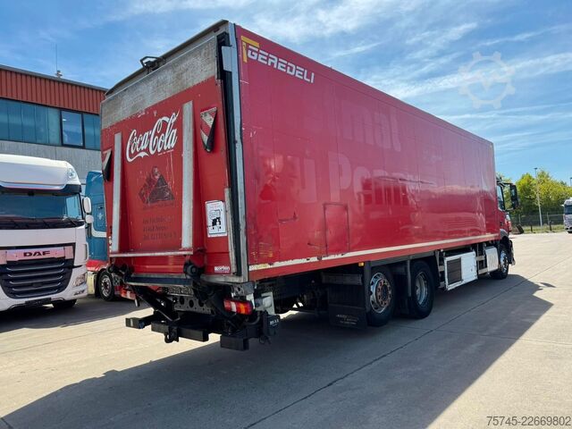 Refrigerated truck MERCEDES-BENZ ANTOS 2536 KÜHLKOFFER / LBW / CARRIER / 9,00M /