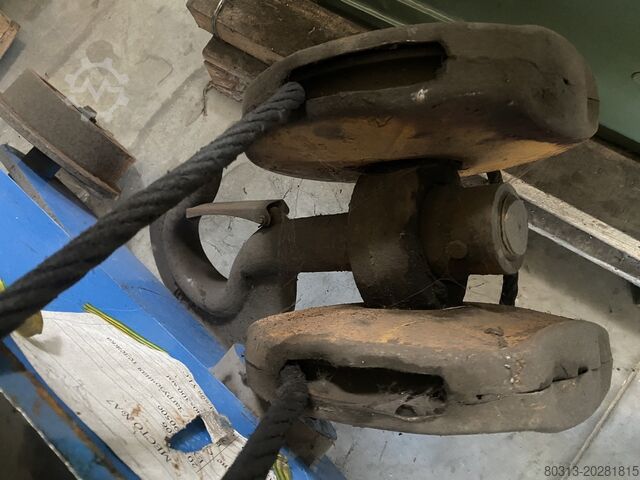 Electric rail-mounted crane electric hoist type at-101