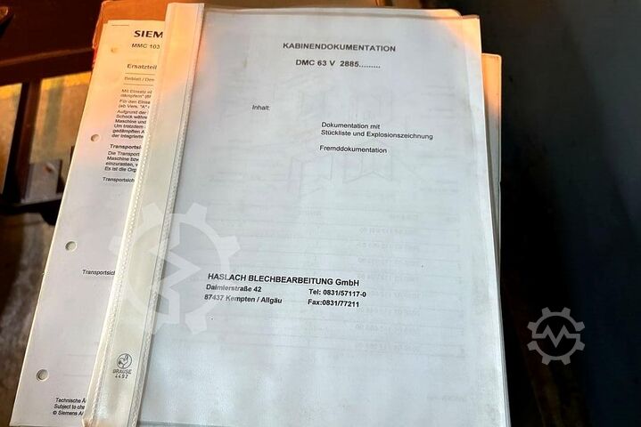 Vertikales Bearbeitungszentrum DECKEL MAHO DMC 63 V