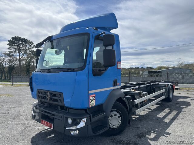 Box truck Renault D SERIES 14.280 DTI EURO 6 SUSP INTEGRAL