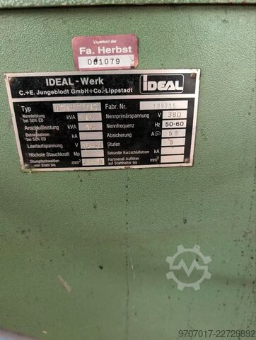 Stumpfschweissmaschine Ideal DS13T MIS