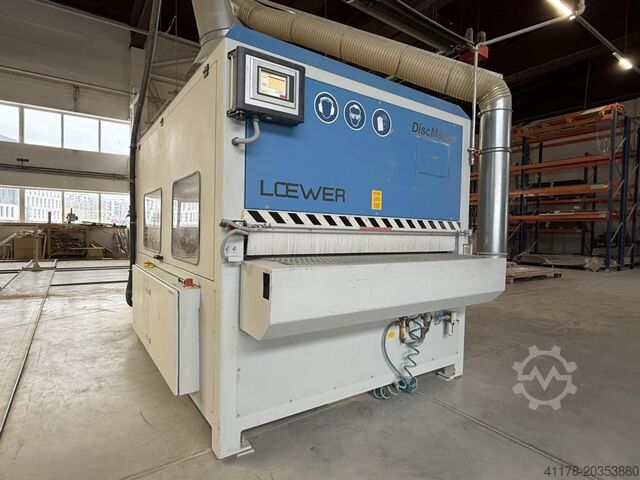 Brush sanding machine LÖWER DiscMaster 3DBB Touch Löwer DM 3DBB 400