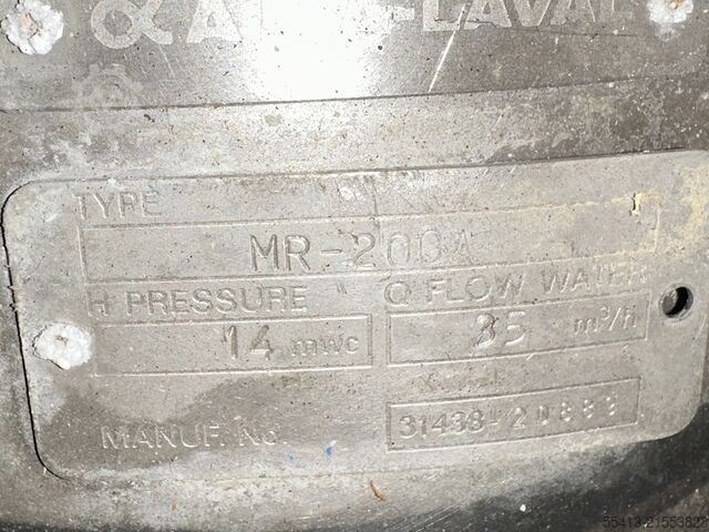 Milch & Milchprodukt Alfa Laval Pump Type MR